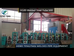 HG89 Düz dikişli kaynaklı borular için yüksek frekanslı Erw Mill