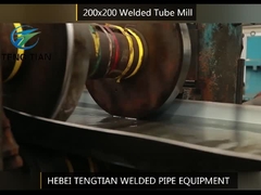 F200x200 kare kaynaklı boru üretim hatları