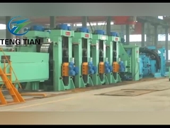 Yuvarlak Şekil Precision Tube Mill Cold Saw Welding 4.0mm Kalın CE Sertifikasyonu