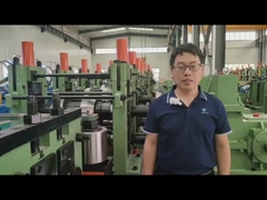 Fats Hızlı Çelik Boru Üretim hattı PLC Kontrollü İçerideki ERW Tüp Mühürü 600KW Güç