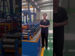 Plc Kontrollü Kaynaklı Boru Değirmeni Et Kalınlığı 1-30mm Su Soğutma Sistemi