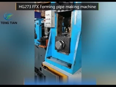 Hassas Boru Değirmeni ERW Yüksek Frekanslı Boru İmal Makinesi 10-50mm