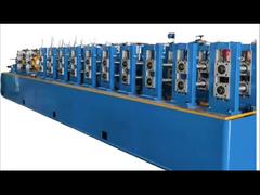 Karbon Çeliği için ERW Boru Değirmeni Makinesi 21-63mm Çap 50m/dak