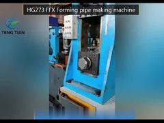 Yüksek frekanslı boru değirmen makinesi 50-140mm Diametresi 5mm Kalınlığı