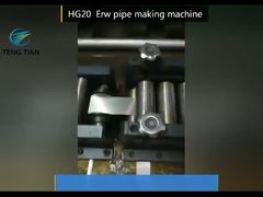 200KW yüksek frekanslı kaynaklı çelik boru üretim hattı 20-90m/min