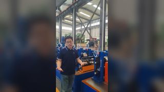 Yuvarlak kare dikdörtgen borular için yüksek frekanslı kaynak boru yapma makinesi ERW boru fabrikası