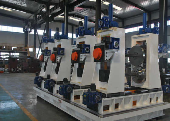 Tam Otomatik Kare Boru Fabrikası Hattı ERW Boru Makinası 30-80m / dak Yapımı