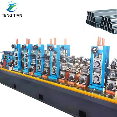 Yüksek frekanslı kaynaklı kare karbon çelik boru fabrikası Tam otomatik