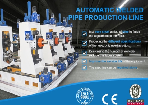 PLC Kontrol Cnc Yüksek hassasiyetli üretmek boru makinesi Otomatik boru değirmen