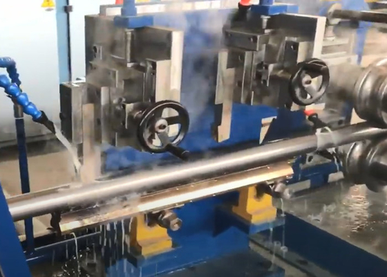 76mm Galvanizli Çelik Boru Yapma Makinesi Kare Boru Değirmeni