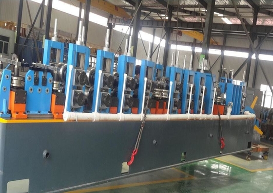 Yüksek Frekanslı Kaynak Tüpü Değirmen Makinesi Şekillendirme Hızı Max 90m / Min Mavi Hg60