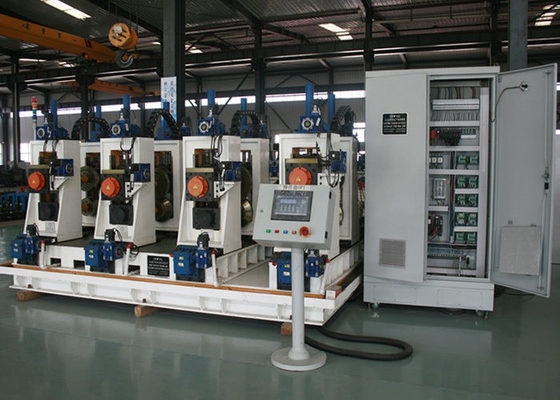 50 X 50 - 100 X 100 mm Yüksek hassasiyetli kaynaklı boru üretim hattı Otomatik boru değirmeni