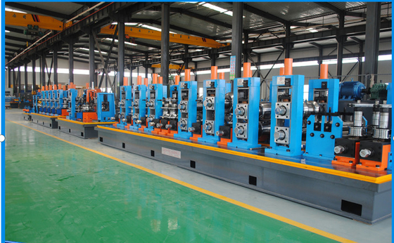 Yüksek Frekanslı Kaynak Tüpü Değirmen Makinesi Şekillendirme Hızı Max 90m / Min Mavi Hg60