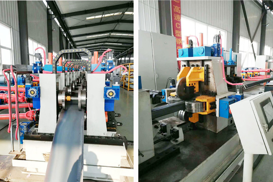 3mm 100x100mm Otomatik Boru Değirmeni Yüksek Frekans Kaynaklı Otomatik