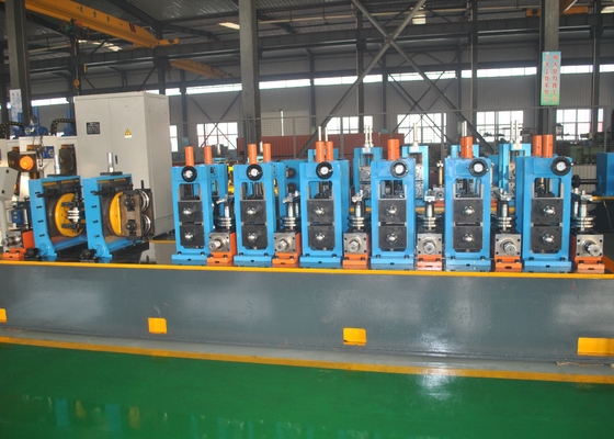 Hassas Boru Değirmeni Kaynaklı Erw Boru Yapma Makinesi Dia 16-60 Mm
