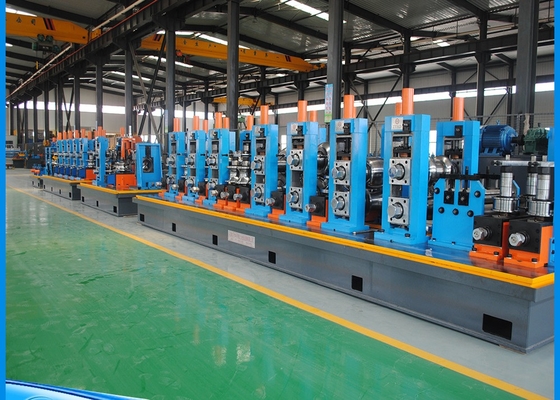 Hassas Boru Değirmeni Kaynaklı Erw Boru Yapma Makinesi Dia 16-60 Mm