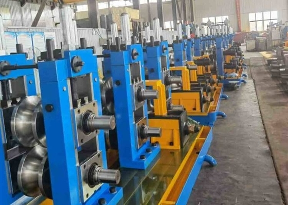 Yüksek Frekans İndüksiyon Kaynaklı Erw Boru Üretim Hattı 4-12m Uzunluk