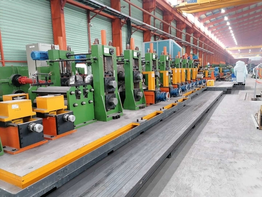 Kare ERW Boru Üretim Makinesi 25t / Saat Kalınlık 8mm