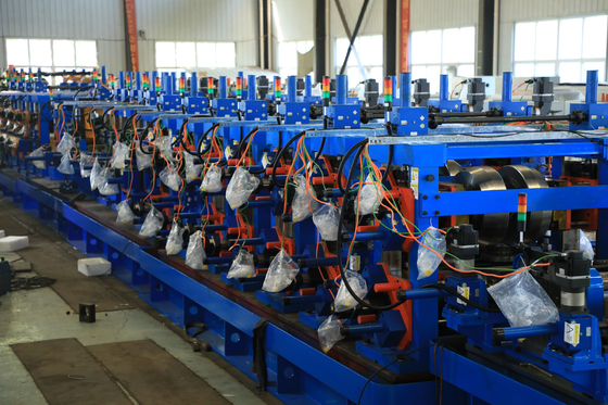 Yüksek Frekans Kaynaklı Boru Değirmeni 10mm Kalınlık 400x400mm Kare Boru