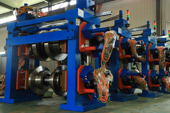 Yüksek Frekans Kaynaklı Boru Değirmeni 10mm Kalınlık 400x400mm Kare Boru