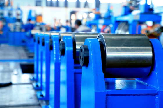 Yüksek frekanslı doğrudan şekillendirme 600x600mm kare çelik şeridi ile kaynaklı boru fabrikası