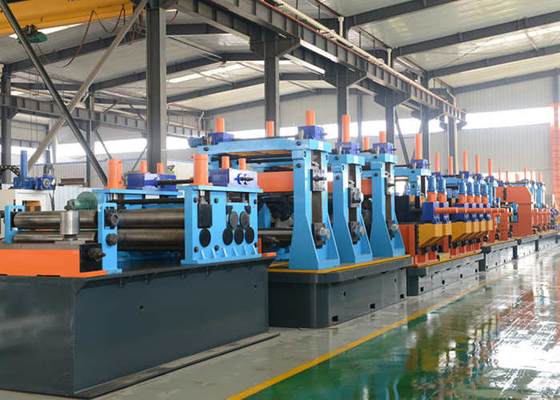 Precision Tube Mill Stainless Steel Pipe Mill Makine Yüksek Frekanslı Kaynak CE BV Listed