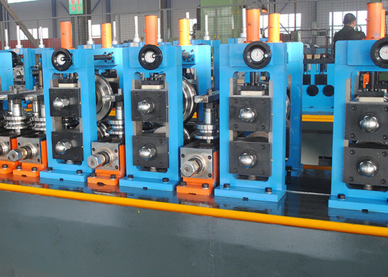 Precision Tube Mill Stainless Steel Pipe Mill Makine Yüksek Frekanslı Kaynak CE BV Listed