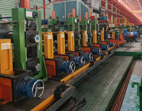 Yüksek Frekans Kaynaklı Boru Değirmeni Çapı 530mm Hız 25m / Min