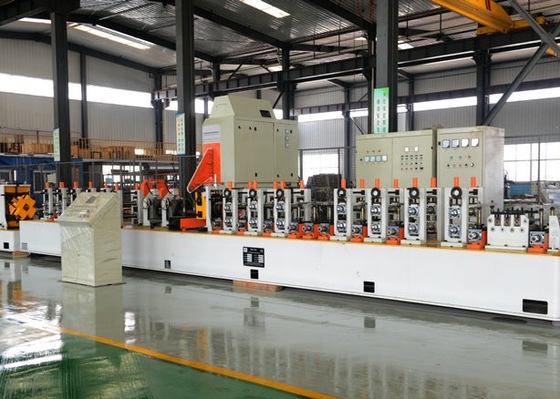 100X100Mm Yüksek hassasiyetli Tam otomatik tüp değirmen makinesi Roller içerir