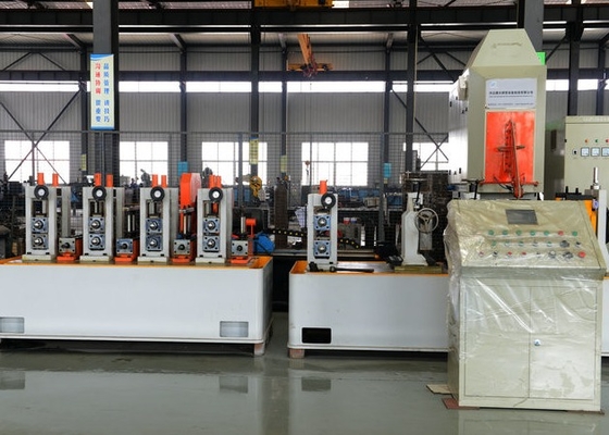 Tam Otomatik Endüstri 89Mm Otomatik Boru Değirmeni Kare Boru için Yüksek Frekans Kaynağı