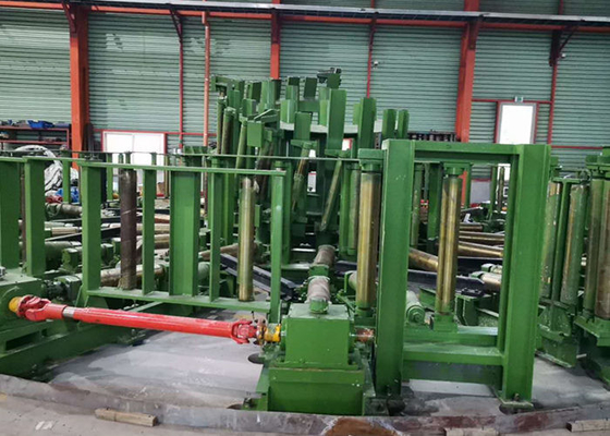 Büyük Boy 100mm-254mm Çap CRC Erw Tüp Değirmen Makinesi 4.0-12.7mm Kalınlık