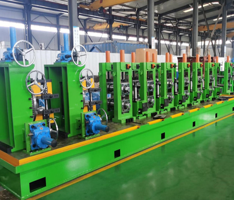 Yeşil Büyük Yüksek Frekanslı Otomatik Boru Değirmeni Çapı 76mm-153mm Hg153