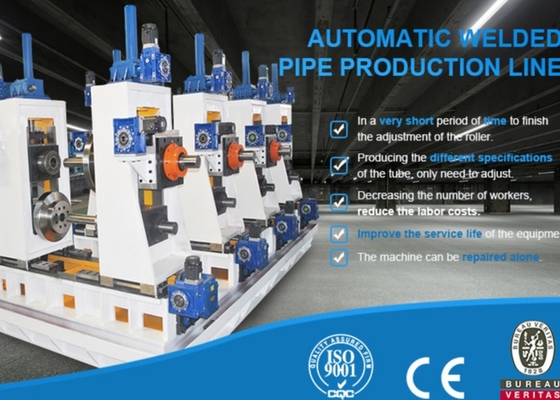 Doğrudan Kalıcı 400X400Mm Kare Tüp Fırlatma Makinesi ISO9001