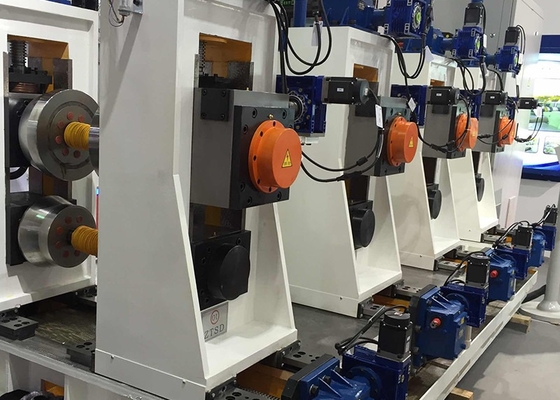 Kare Yuvarlak Maksimum 127mm Kalınlık 4.0Mm Çelik Boru Üretim Hattı Özelleştirilmiş