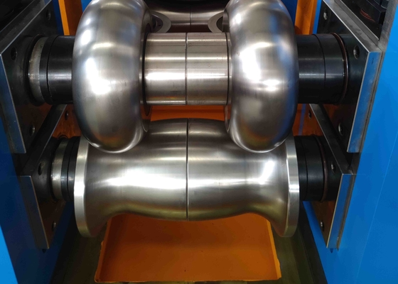 Mavi Kaynaklı Boru Üretim Hattı 90m / Min Boyut 20 * 20-60 * 60mm Kare Boru Değirmeni