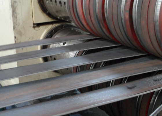 Metal Çelik Dilme Makinesi İçin Yüksek Hızlı Bobin Kesme Diski Bıçak Şerit Eğme Makinesi