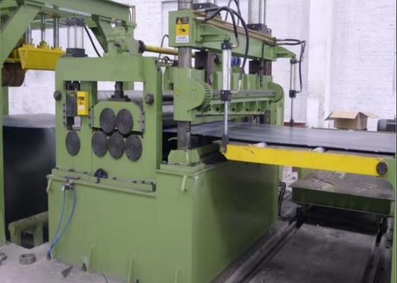 CNC Karbon Çelik 1600 × 6mm Kesim Hattı Makinesi 50m / dak Çelik Dilme Makinesi