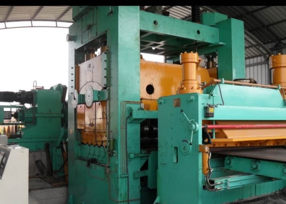 Bobin Genişliği Maksimum 1650Mm Ağırlık Maksimum 30T Çelik Dilme Makinesi Yeşil Renk