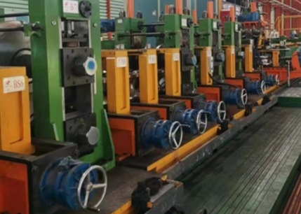 CE ile Yeşil Dia 153mm Kalınlık 1-3mm Çelik Boru Üretim Hattı