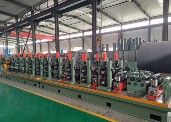 Düzenlenebilir Boyut 114-219mm Çelik kare boru değirmen Maksimum 120mM/Min Hız