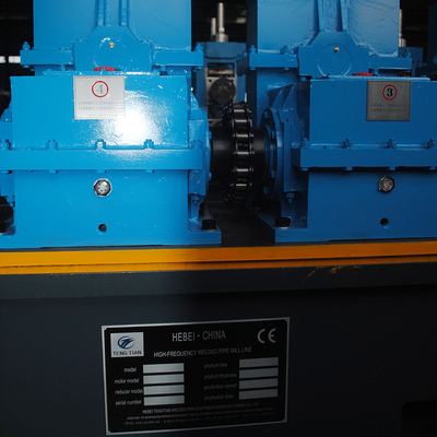 Otomatik Çelik Tüp Üretme Makinesi 200KW Rulo Oluşturma Tüp Fırını