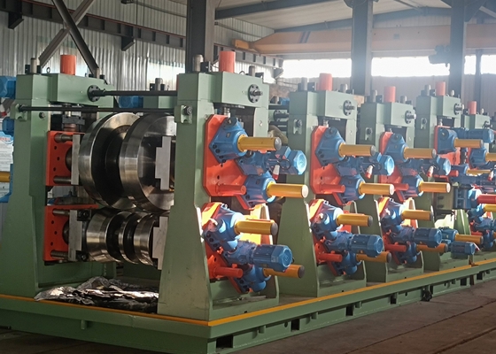 Yüksek Frekans İndüksiyon Kaynaklı Erw Boru Üretim Hattı 4-12m Uzunluk