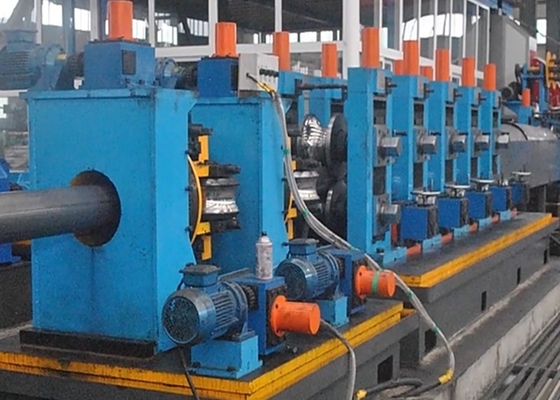 Yüksek Frekans Kaynaklı Boru Değirmeni Hg 165.2x9 7 &amp;quot;Erw Çelik Boru Değirmeni İnşaat Haddeleme Makinesi