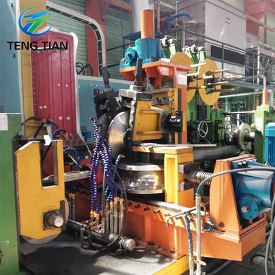 Yüksek hassasiyetli kaynaklı boru Erw Mill boru çapı 150-254mm Çelik boru üretim hattı