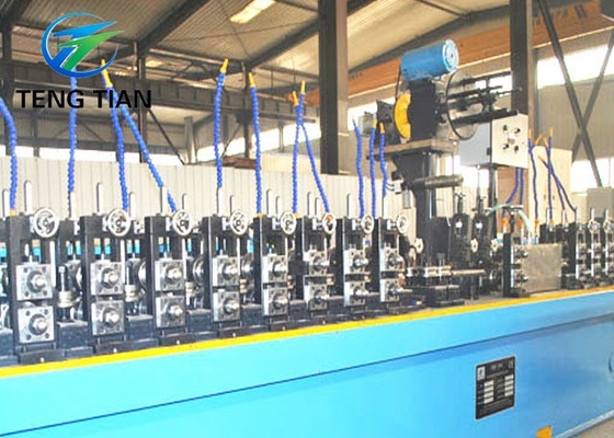 Uzun Hizmet Ömrü Çelik Boru Üretim Hattı ile Plc 1000kw Boru Yapma Makinesi