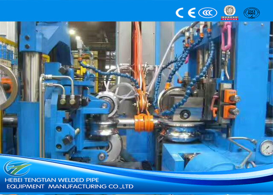 Hassas Boru Değirmeni Galvanizli Bobin Otomatik Kontrol 80m / Min Koşu