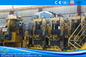 Büyük Boyutlu Sarı ERW Boru Değirmeni Boru Yapma Makinesi Yuvarlak Şekli Maks. 25m / Min Hız