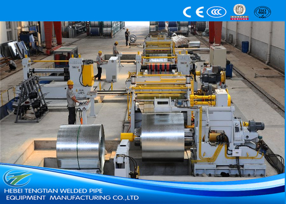 SKD11 Blade Slitter Mill Hızı 50m / Min 250KW Güç 440V Çelik Kesme Makinesi