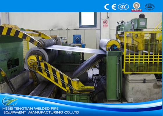 SKD11 bıçağı ayarlanabilir hızla çelik PLC kontrolü için yontulmuş sarmal çelik kesme makinesi