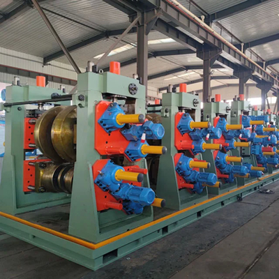 0.8-3.0mm Kalınlık İçin 6-12m Uzunluk Erw Boru Değirmeni Yapma Makinesi